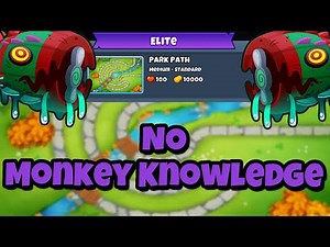 BTD6 Elite Bloonarius Boss Tutorial || No Monkey Knowledge || Park Path