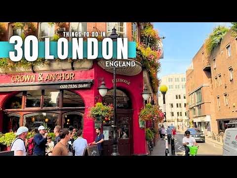 Best Things To Do in London England 2026 4K