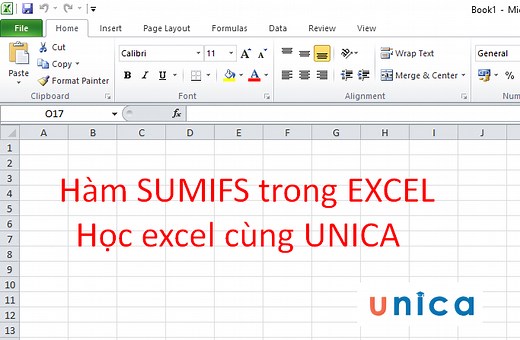 Cách sử dụng hàm SUMIFS trong Excel tính tổng nhiều điều kiện có ví dụ