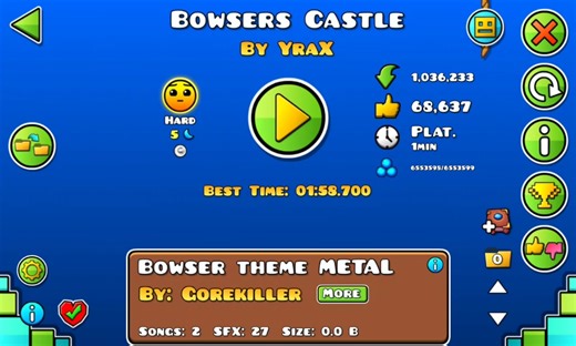 几何冲刺Bowsers Castle