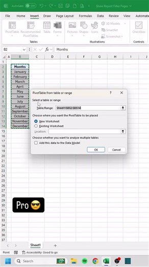 Auto create tabs in #excel #spreadsheetmagic #microsoftoffice #exceltips #spreadsheet