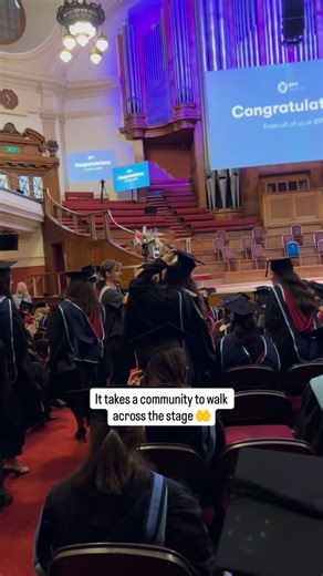 It takes a community to walk across the stage. 🤲🎓 It’s always a wonderful experience to capture the waves, smiles and cheers of loved ones supporting those graduating. #bppgraduation | BPP