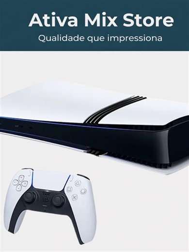 Console PlayStation 5 Pro 🎮🔥 Potência máxima, gráficos de nova geração e performance absurda para quem quer jogar no mais alto nível. O PS5 Pro foi feito para gamers exigentes que buscam mais desempenho, gráficos aprimorados e experiência imersiva em jogos de última geração. 🚀 Destaques do PS5 Pro ✅ Gráficos avançados com tecnologia de última geração ✅ Carregamentos ultrarrápidos com SSD de alta performance ✅ Jogabilidade fluida e estável ✅ Compatível com os principais jogos da nova geração ✅
