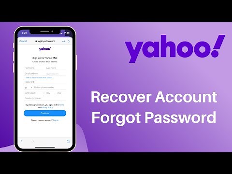 Reset Yahoo email Password on iPhone | Recover Yahoo Login Password | 2021