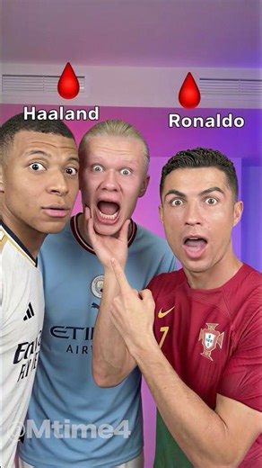 Ronaldo & Haaland's Cursed Interaction 😂 #football #meme #shorts