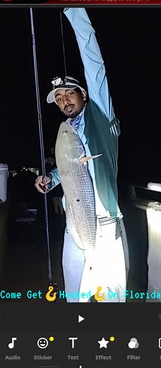 Catching Redfish With Live Mullet #fishing #redfishing #florida #fish #fishinglife #nightfishing #bridgefishing #realestate #palmcoast #staugustine #flaglercounty #stjohnscounty #beachlife #viralvideo #highlights #guyanese #trini #usa #son #alorarealtygroupinc #mulletrun2025 #movingtoflorida #nature #NaturalTherapy #destination #realtor | Hook & Cook Reel Life Page