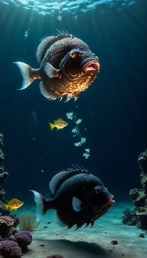 The Anglerfish's Bioluminescent Lure