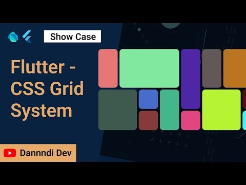 Flutter - Custom CSS Grid System