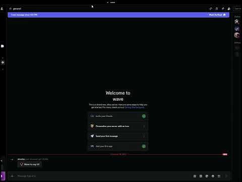 Wàve Application Greet System Test