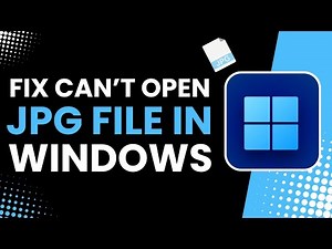 Can't Open JPG File in Windows 10