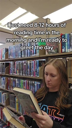 It's important to implement a routine to set yourself up for success. 8 hours of reading, then go about your day.