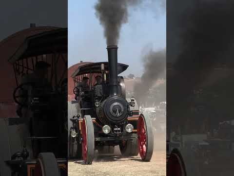 Fowler Steam Roller with McLaren Traction Engine