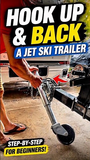 How to Hook Up & Back a Jet Ski Trailer (Beginner Mistakes to Avoid!)