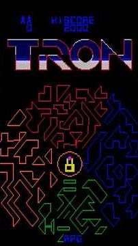 - Tron Arcade Game from 1982 running on MAME -