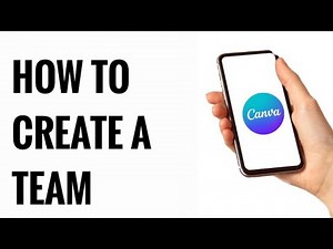 How To Create A Team *QUICKLY* on Canva