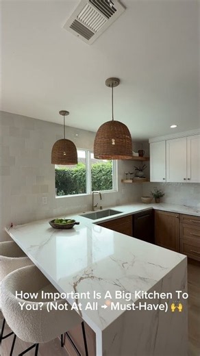 How important is a big kitchen to you? 🍳🏡