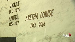 Aretha Franklin: ‘Queen of Soul’s’ casket laid to rest at Woodlawn Cemetery