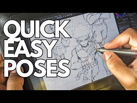 How to Draw Dynamic Poses Quick and Easy