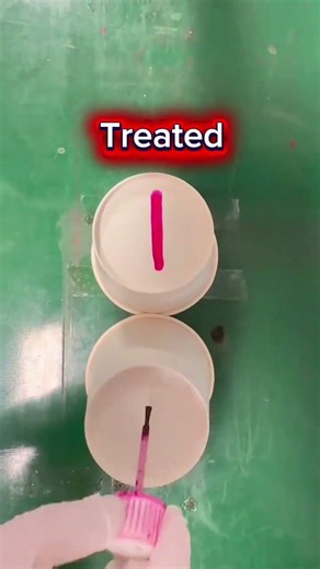 Test the printing adhesion before and after plasma treatment and see the difference for yourself!