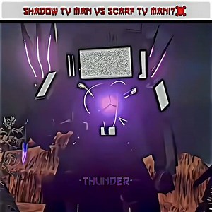 Shadow TV Man Vs Scarf Larry TV man#skibiditoilet#viralvideo#trending#tiktok#foryou#shorts#animation