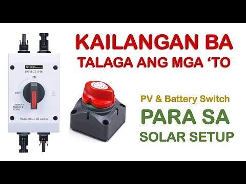 The Importance of PV and Battery Isolator Switch in a Solar Power System