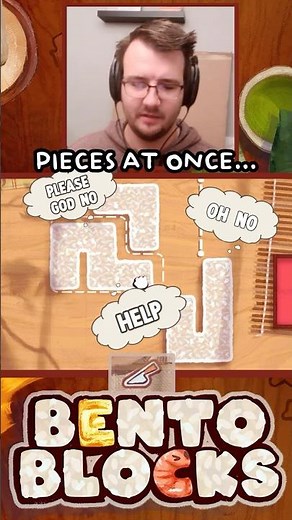 SATISFYING BENTO BOX PUZZLE #bentoblocks #puzzle #puzzlegame #gaming