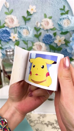This Pikachu Flipbook Is Melting My Heart 💛#pokemon #flipbook #diy #shorts