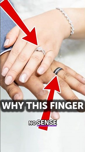 Why Do We Wear Wedding Rings On THIS Finger? #shorts #history #historyfacts