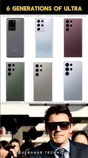 6 Generations of Samsung Ultras - Which One Is the Best? 🥇 #samsungs25ultra