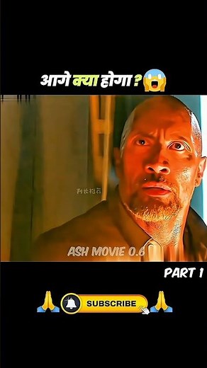 The man suddenly died😱🥵 | skyscraper | movie review #shorts #short