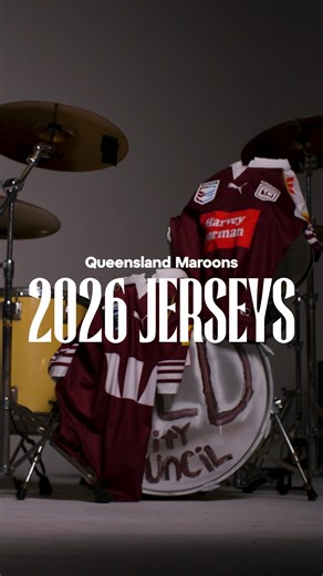 Queensland Maroons on Instagram: "Cue the drums. 🥁 Cue the Jersey 🔥 Maroons step into 2026, ft. @citycouncil_ #UnitedinMaroon"