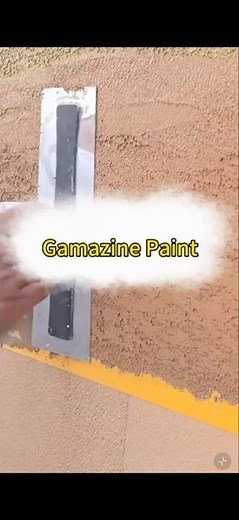 Gamazine Paint Application | Textured Wall Finish Demo by Vissney