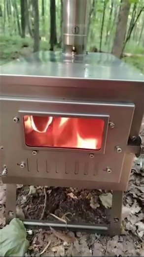 From Tipi to Tent: Reliable, Safe Heating with the Foldable Titanium Stove.