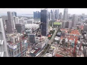 Time-lapse video of the demolition phase of the Shaw Tower | Construction Camera