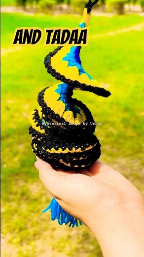 🌈 Crochet Wind Spinner | Easy & Quick DIY Decoration | Crochet Shorts