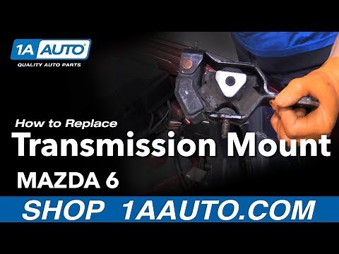 How to Replace a Transmission Mount on a 2003-08 Mazda 6