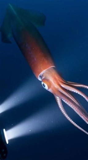 Giant Squid Architeuthis Weddell Sea Antarctica deep ocean manned submersible craft mini submarine