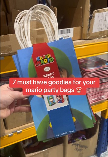 7 Must-Have Goodies for Your Super Mario Party Bags!