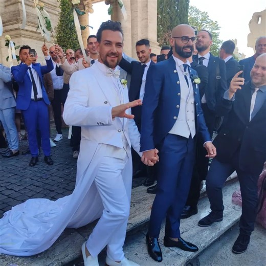 Valerio Scanu si è sposato con Luigi Calcara