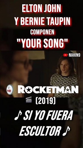 Your Song - Rocketman Escena...#eltonjohn #rocketman #yoursong