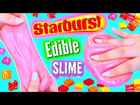 DIY Edible Starburst Slime! Make Yummy Slime!