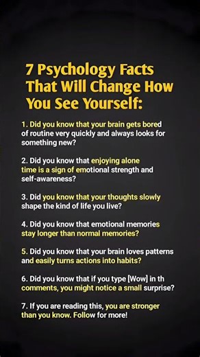 Seven psychological insights to transform your self-perception.