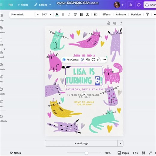 SHALL WE DINE Dinner Party Invitation: Elegant Digital Birthday Dinner Invitation Template, Animated Birthday Dinner Text Evite - Etsy