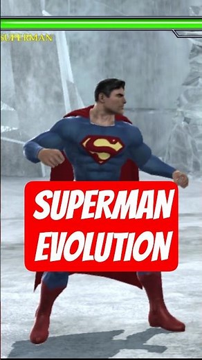 Superman Evolution in Fighting Games - Injustice, Mortal Kombat & More #superman #fightinggames
