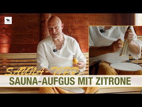 DIESEN Sauna Aufguss LIEBEN (fast) ALLE: Aufguss mit Zitrone & Orange