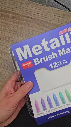 My Favorite Metallic Brush Pen for Calligraphy