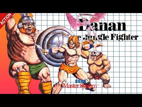 ¡Una joyita de MASTER SYSTEM! Análisis de Danan The Jungle Fighter (Retro Review)