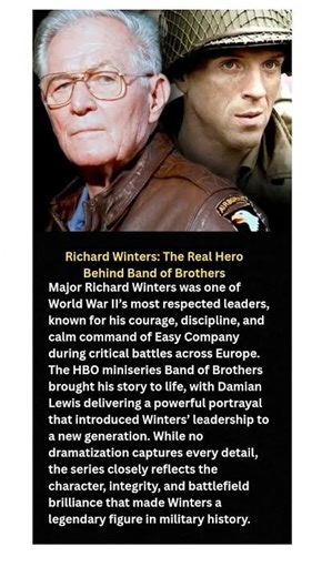 Richard Winters: The Real Hero Behind Band of Brothers#shorts