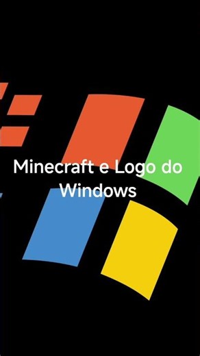 Minecraft e Logo do Windows