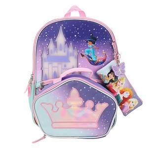 Disney Princesses 5-Piece Backpack & Lunchbox Set